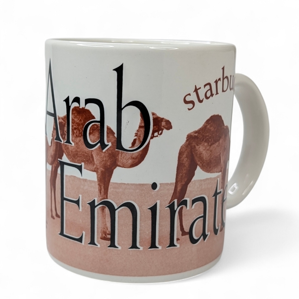 Starbucks United Arab Emirates City Mug Collector Series 2002 Camel Coffee Cup